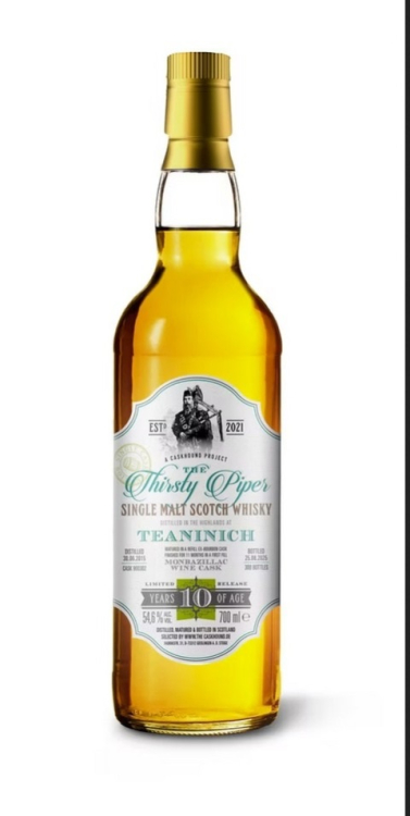 Teaninich 10 Jahre The Thirsty Piper - The Caskhound